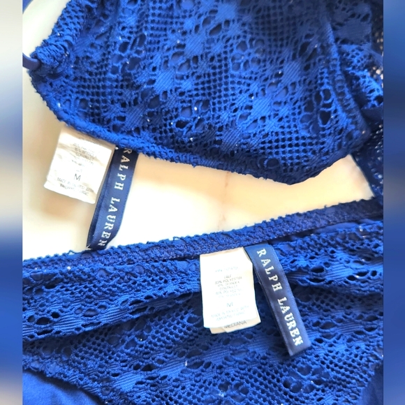 Ralph Lauren Crochet Bikini - Picture 2 of 3